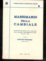 Massimario della Cambiale