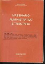 Massimario Amministrativo e Tributario - voci da 89 a 106 ( ESPR-GRA )