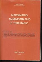 Massimario Amministrativo e Tributario - voci da 115 a 130 ( IMP-MIG)