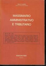 Massimario Amministrativo e Tributario - voci da 131 a 157 ( MIN-PENS)