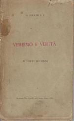 Verismo e verità: ai poeti moderni