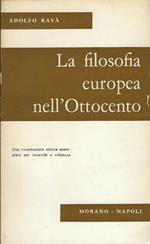 La filosofia europea dell'Ottocento