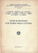 Studi di filosofia e di storia della cultura