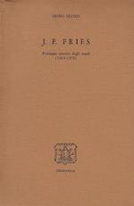 J.F. Fries : Rassegna Storica Degli Studi (1803-1978)