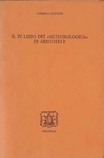 Il IV libro dei meteorologica di Aristotele