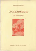 Voci romanesche : origine e grafia