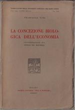 La concezione biologica dell'economia : considerazioni sul sistema del Marshall