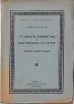 Un' amante sorrentina di don Giovanni d'Austria : notizie e documenti inediti