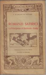 Romanzi satirici. La principessa di Babilonia; Zadig