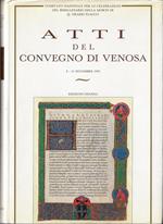 Atti del convegno di Venosa : 8 - 15 novembre 1992