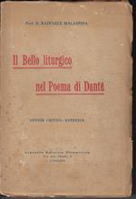 Il bello liturgico nel poema di Dante : studio critico-estetico