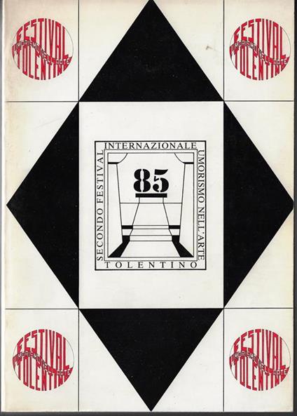 Secondo festival internazionale umorismo nell'arte 1985 - copertina