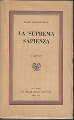 La suprema sapienza : serie di lezioni di Gnani yoga