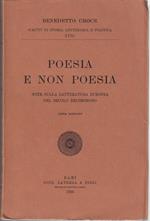 Poesia e non poesia: note sulla letteratura europea del secolo decimonono