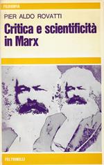 Critica e scientificita in Marx : per una lettura fenomenologica di Marx e una critica del marxismo di Althusser