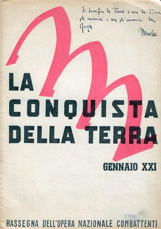 conquista della terra, gennaio XXI - copertina