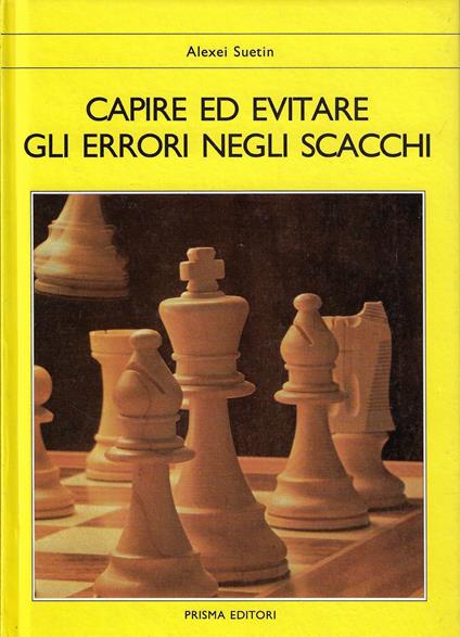 Capire ed evitare gli errori negli scacchi - copertina