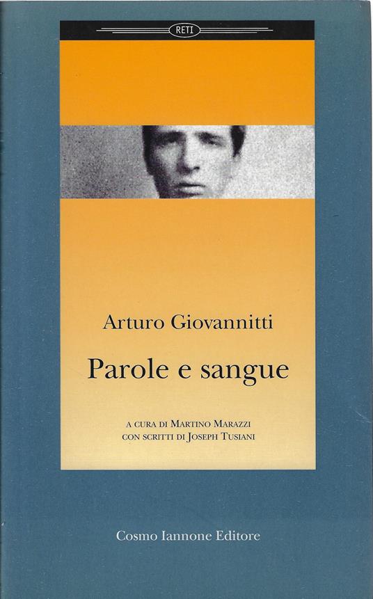 Parole e sangue - copertina