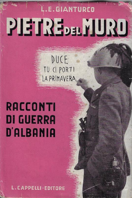 Pietre del muro : racconti di guerra d'Albania - copertina