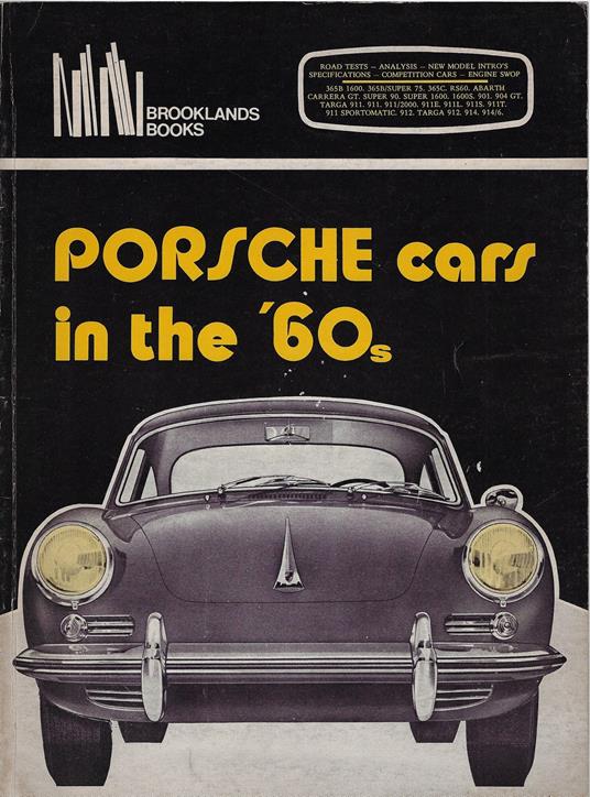 Porsche Cars in the '60s - R. M. Clarke - copertina