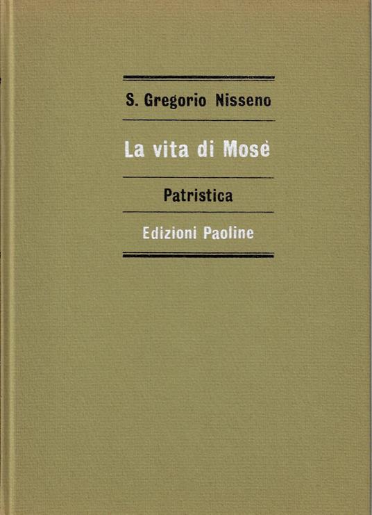 La vita di Mosè - copertina