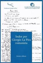 Index per Giorgio La Pira romanista