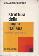 Struttura della lingua italiana
