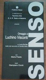 Senso di Luca De Bei. Omaggio a Luchino Visconti