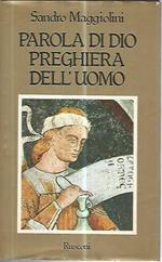 Parola di Dio preghiera dell'uomo