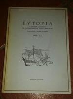 Eutopia I - II. Commentarii novi de antiquitatibus europae