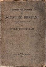 Discorsi parlamentari di Agostino Bertani pubblicati per deliberazione della Camera dei deputati