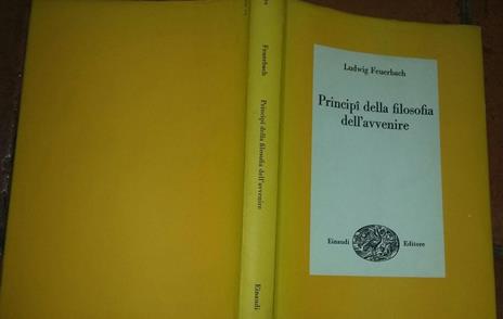 Principi della filosofia dell'avvenire - Ludwig Feuerbach - copertina