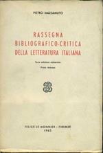 Rassegna bibliografico-critica della letteratura italiana