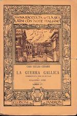 La guerra Gallica, libro IV°