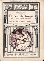 Elementi di Biologia, volume 1° - Biologia generale e Zoologia