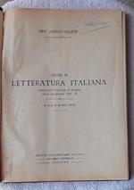 Letteratura Italiana