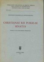 Christianae rei publicae senatus