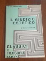 Il Giudizio Estetico