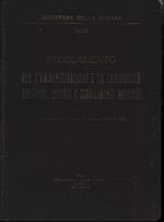 Regolamento per l'amministrazione e la contabilità dei corpi, istituti e stabilimenti militari n. 1828 (Approvato con R. Decreto 10 Febbraio 1927, n. 443)