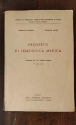 Istituto Di Semeiotica Dell' Universita Di Roma Prospetti Di Semeiotica Medica