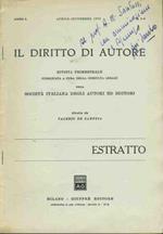 Il diritto di autore. Estratto