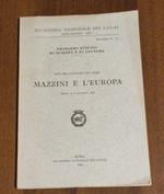 Atti Del Convegno Sul Tema Mazzini E L'Europa