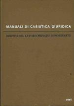 Diritto del lavoro privato subordinato. Volume II