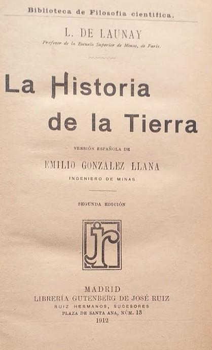 La Historia de la Tierra - copertina