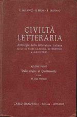 Civiltà letteraria. Voll. 1-2-3