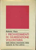 I provvedimenti di giurisdizione volontaria