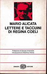 Lettere e taccuini de Regina Coeli