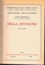 Della divisione. Art. 713-768