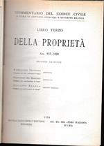 Libro terzo. Della proprietà. Art. 957-1099