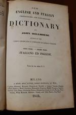 New English and italian Dictionary